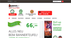 Desktop Screenshot of bannerteufel.de